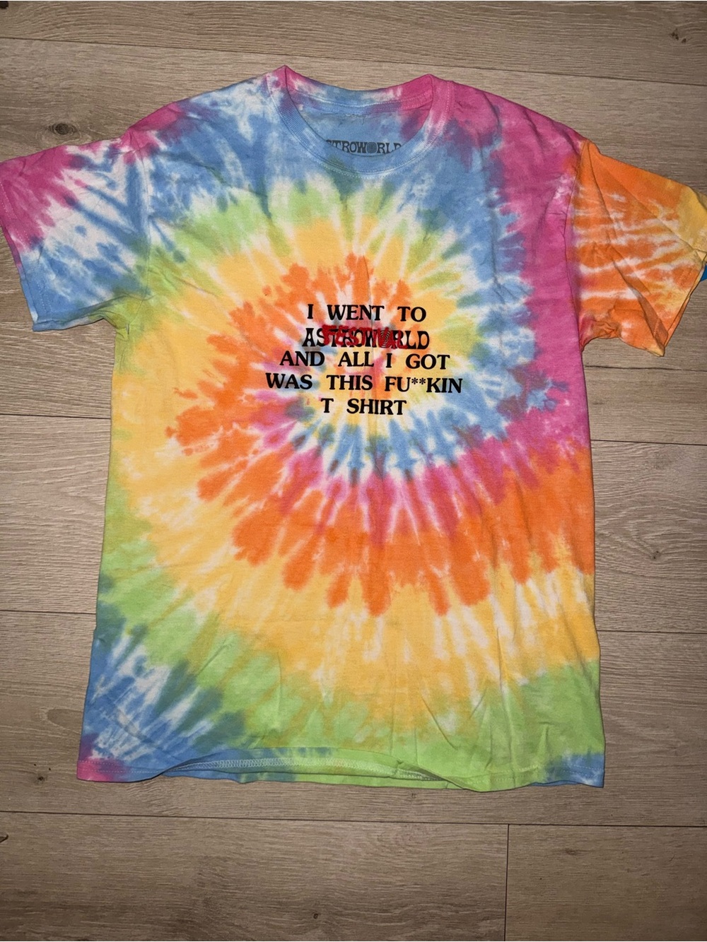 Travis Scott Festival T-Shirt WENT TO ASTROWORLD ALL I GOT WAS THIS FKIN TSHIRT